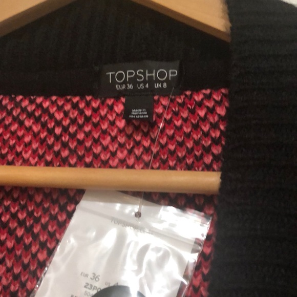 Topshop leopard print cardigan - Picture 4 of 6